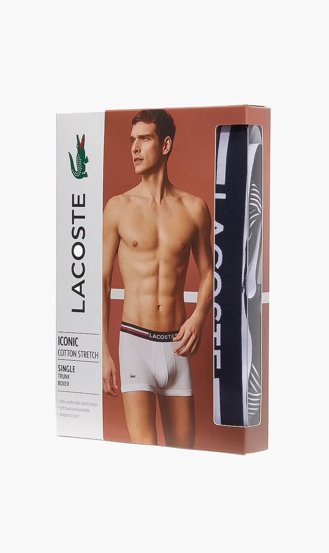 Casual Cotton Stretch Stripes Trunks