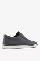 Suede Slip On Sneakers