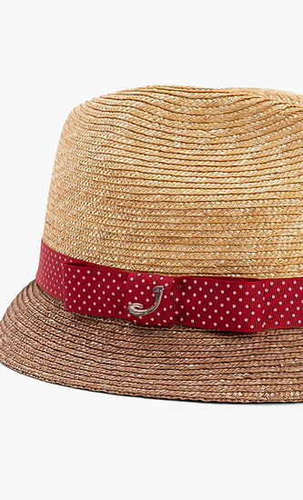 Woven Fedora Hat