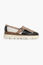 Kattilou Colorblock Leather Slip-On