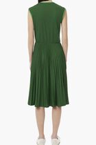 Sleeveless Pleated Dress