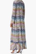 Zig Zag Long Cardigan