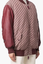 Logo Jacquard Bomber Jacket