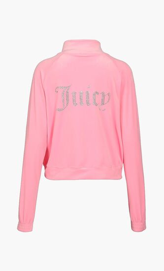 Velour Track Jacket
