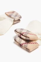 Two Piece Cotton Blend Socks Set Two Piece Cotton Blend Socks Set