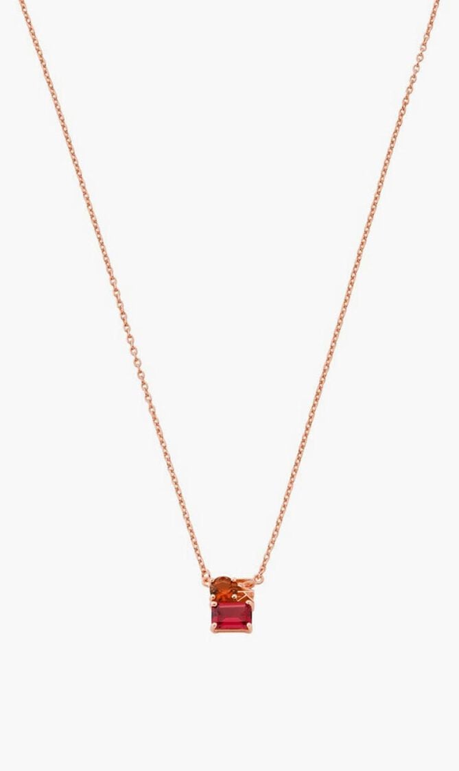 Brilliance 925 Silver Rose Gold Plated
