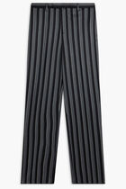 FORMAL PANT STRIPED WOOL FABRIC
