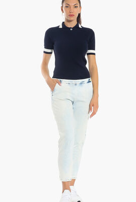 Cecile Washed Tailored Jeans