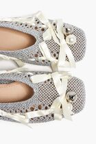 Bell Charm Crochet Ballerinas