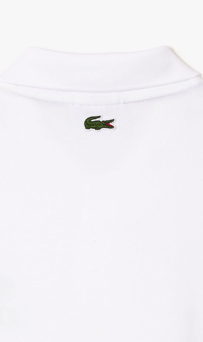 SHORT SLEEVED RIBBED COLLAR SHIRT