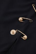 Safety Pin Applique Dress