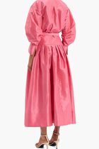 Maple Shirt Midi Dress