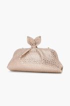 ALL OVER CRYSTAL VERY BOW TIE CLUTCH