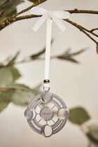 R&Atilde;&ordf;ve Cosmique Moon Phases Ornament no.2 Mini Silver Plated