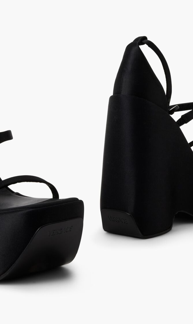 Sandals Platform 160 Strappy Satin