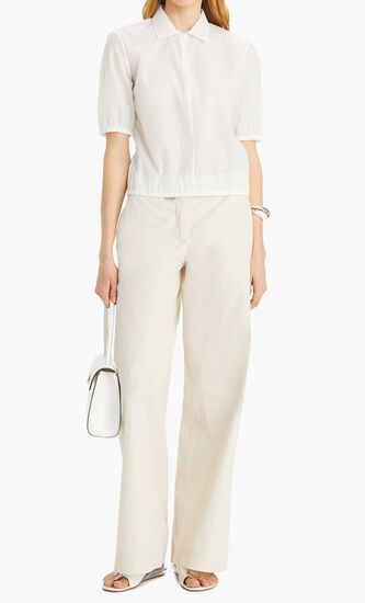 NYLON TAFFETA ZIP POLO