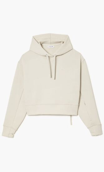 Short Cut Cotton Hoodie