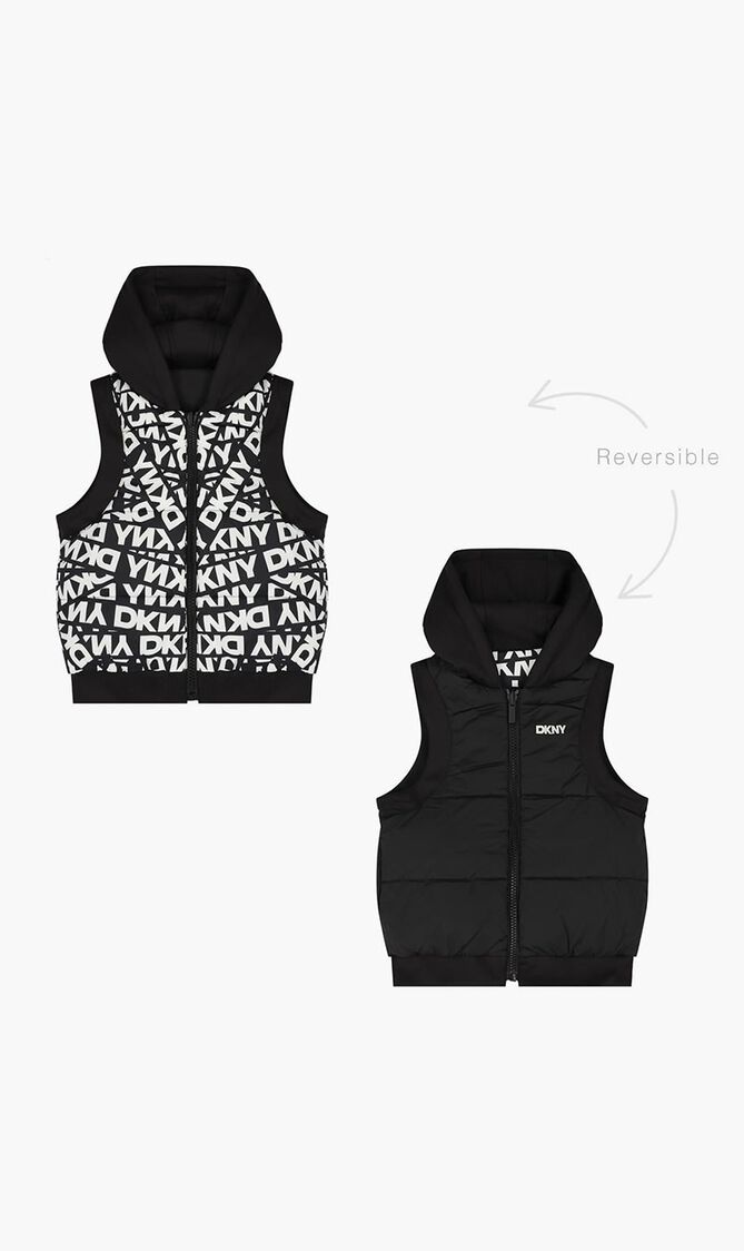 Reversible Hooded Gilet