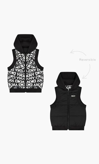 Reversible Hooded Gilet