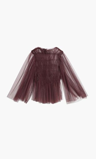 DRESS FRAN BURGUNDY
