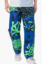 KLJ RELAXED GRAFFITI DENIM