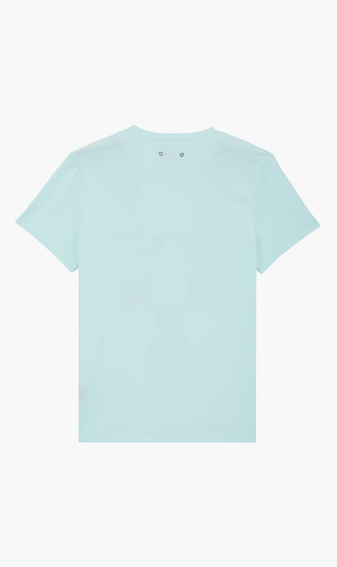 Velvet Flocked Lobster T Shirt