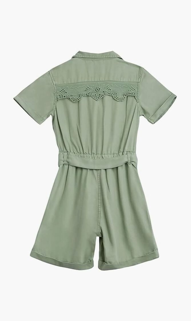 Lyocell Embroidered Romper