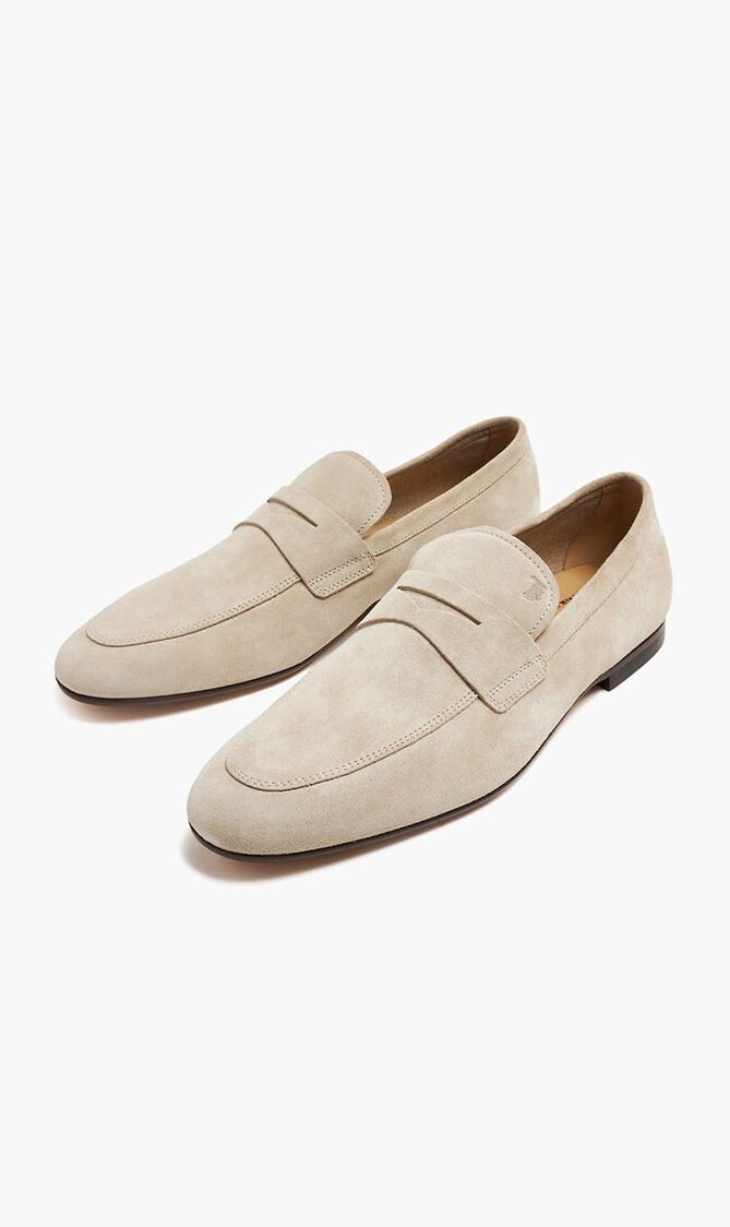 Suede Loafers