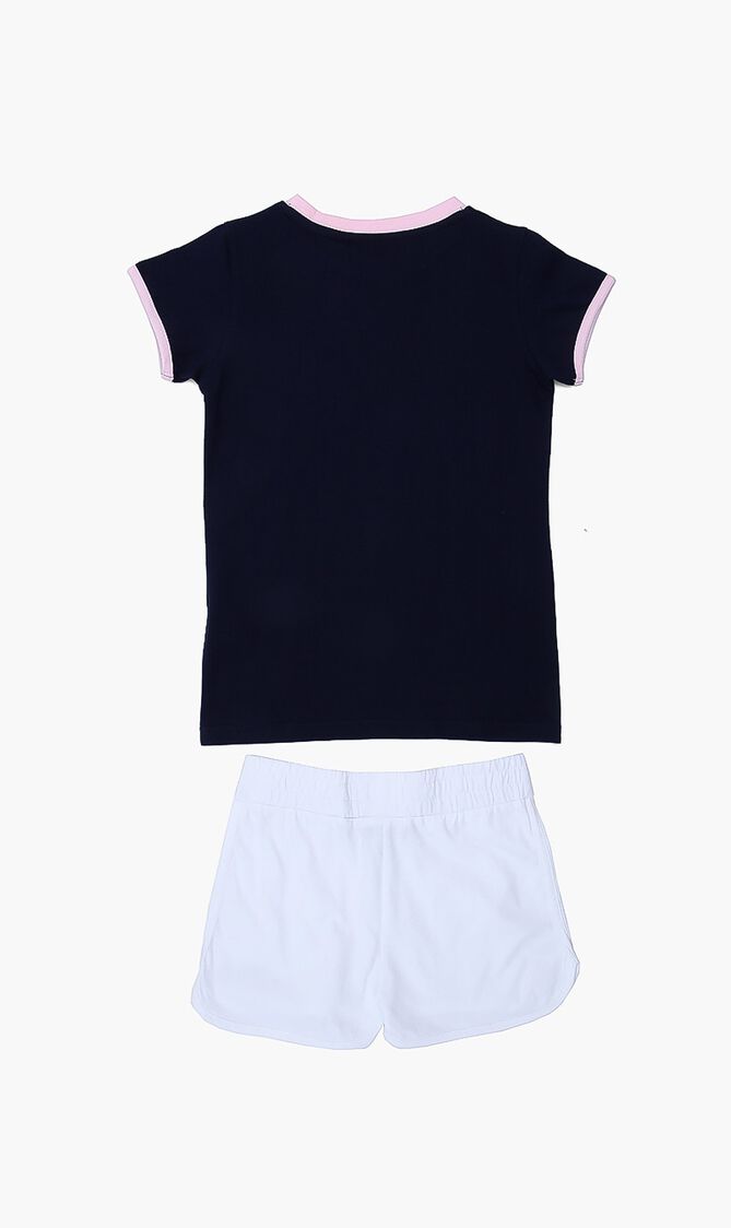 Lulu Solid Tee Shorts Set