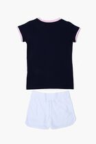 Lulu Solid Tee Shorts Set Lulu Solid Tee Shorts Set