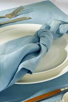 Feliz Napkin Blue Set Of 6