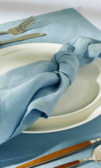 Feliz Napkin Blue Set Of 6