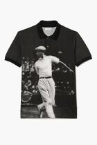 SHORT SLEEVED RIBBED COLLAR SHIRT