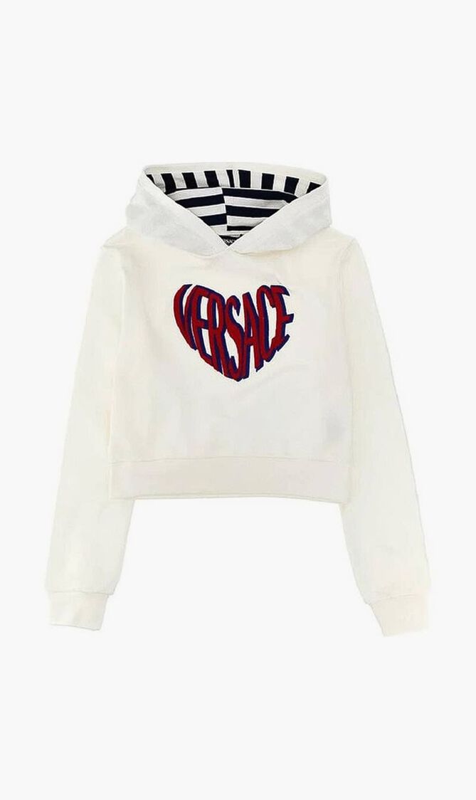 Long Cuffed Sleeves Sweatshirt