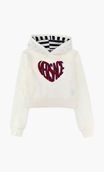 Long Cuffed Sleeves Sweatshirt