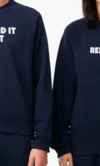 Unisex Relaxed Fit Crew Neck Sweatshirt