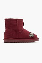 BOOT VELVET AND PATCHES