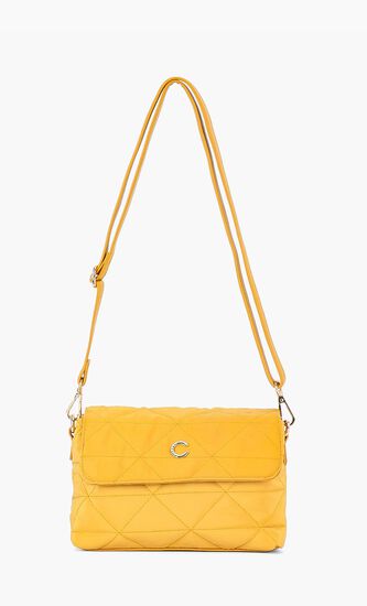 Stitch Design Crossbody Bag
