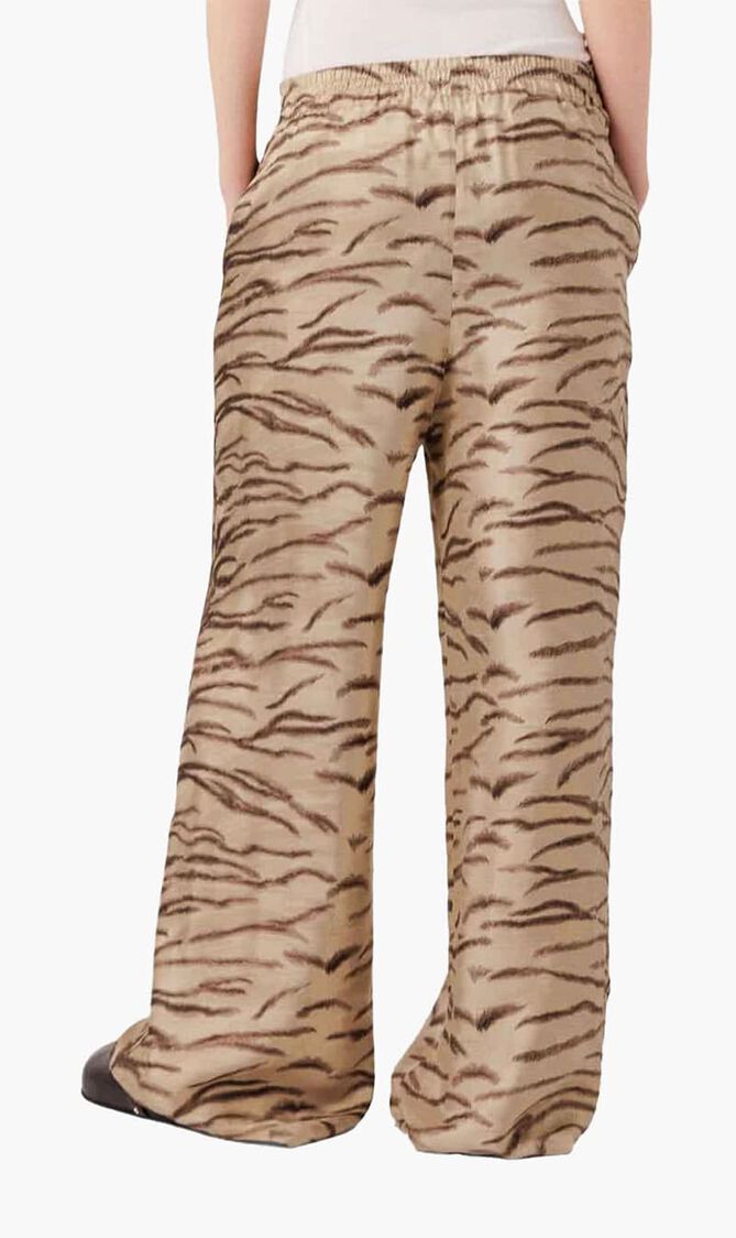 Printed Silk Trousers Printed Silk Trousers