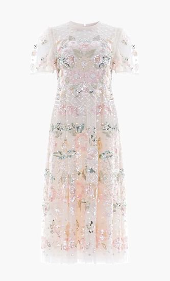 Rosalie Short Sleeve Ballerina Dress