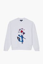 SWEET SWEAT CR24 COCORICO SWEAT BLANC
