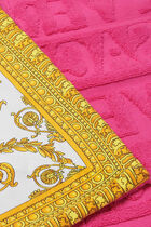 Contrast Border Bath Towel