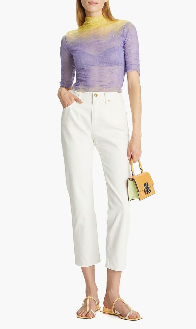 Mid Rise Cropped Jeans Mid Rise Cropped Jeans