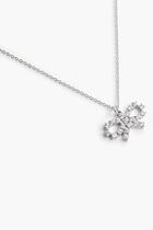 Micro Crystal Bow Necklace