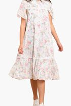 Pompadour Garden Chiffon Lace Dress