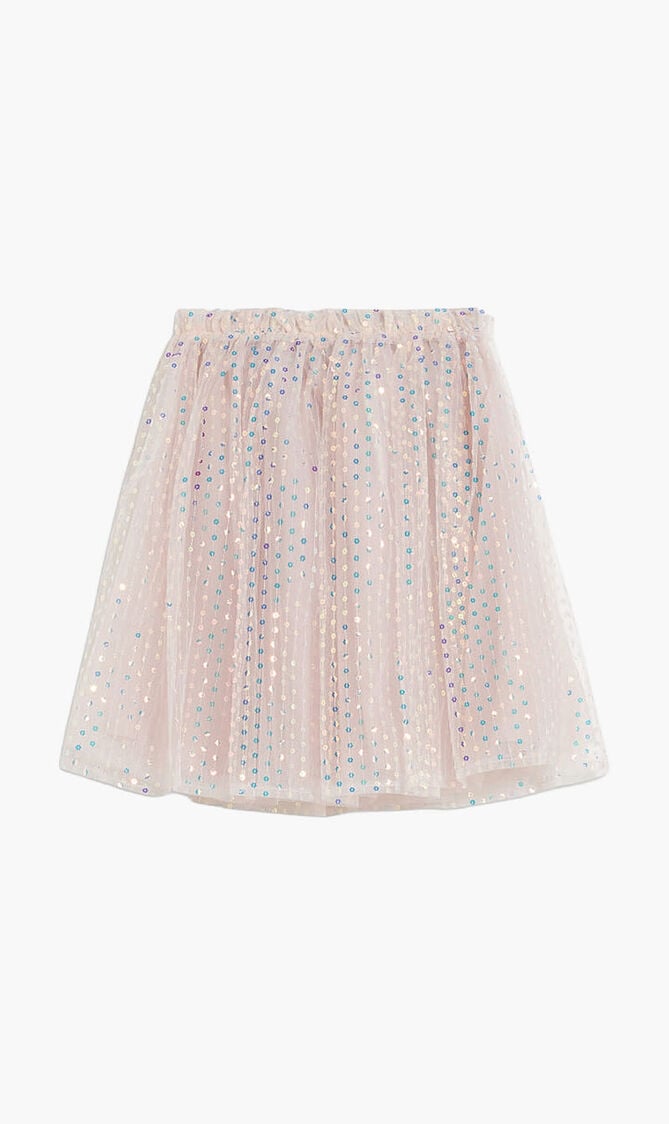 Sequins Midi Skirt