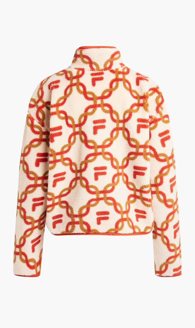 DAWN AOP PANELED ZIP THROUGH