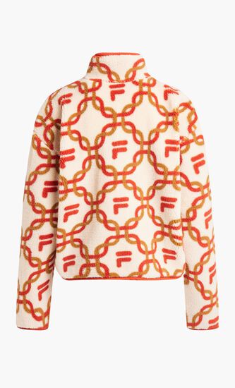 DAWN AOP PANELED ZIP THROUGH