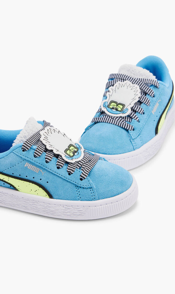 SUEDE TROLLS PS TEAM LIGHT BLUE-FIZZY LI