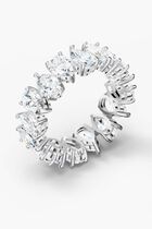 SJC VITTORE RING PEAR CZWH/RHS 52 MM